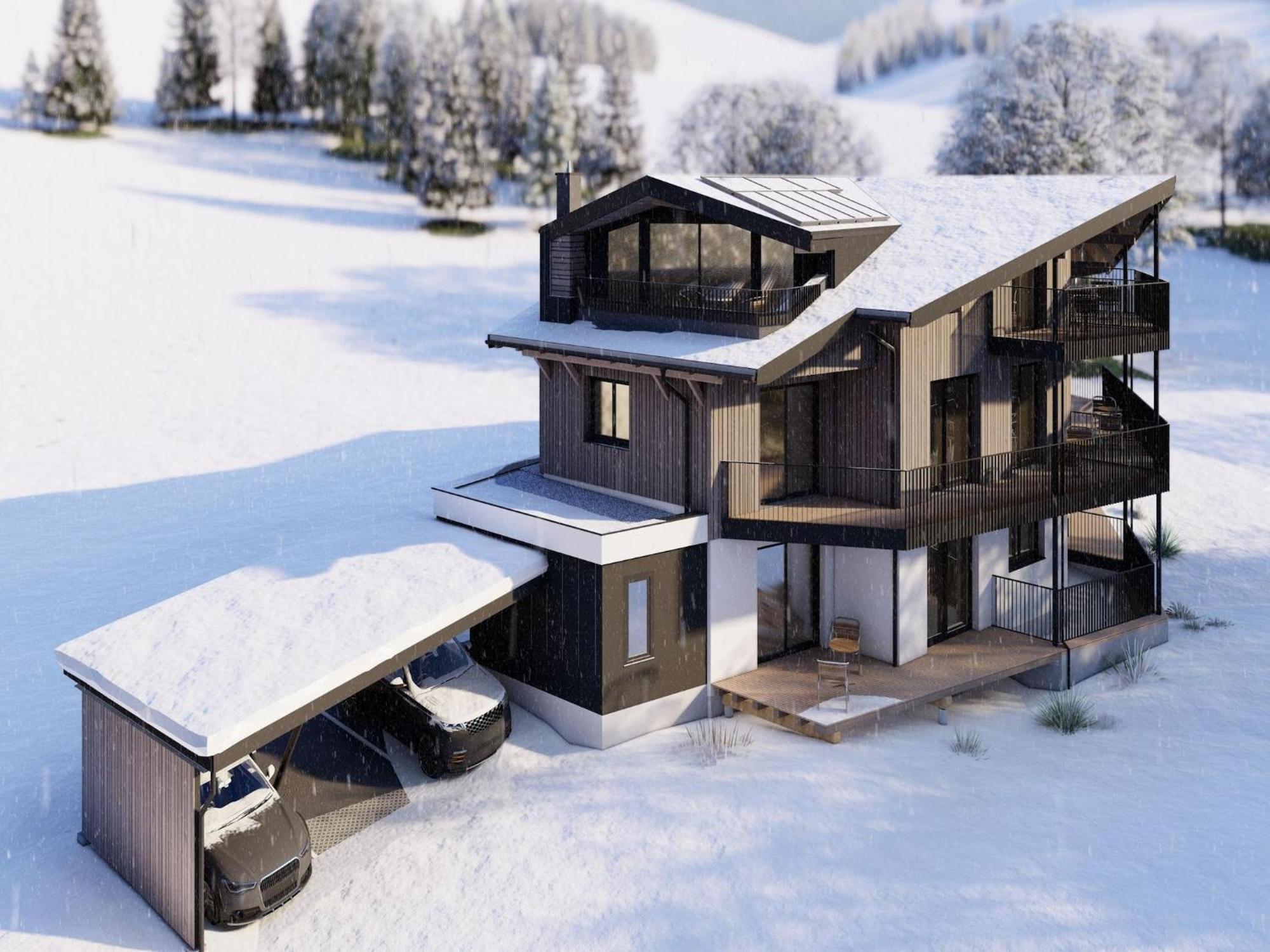 Bergzeit Flat Saalbach Directly On The Ski Piste Exteriér fotografie